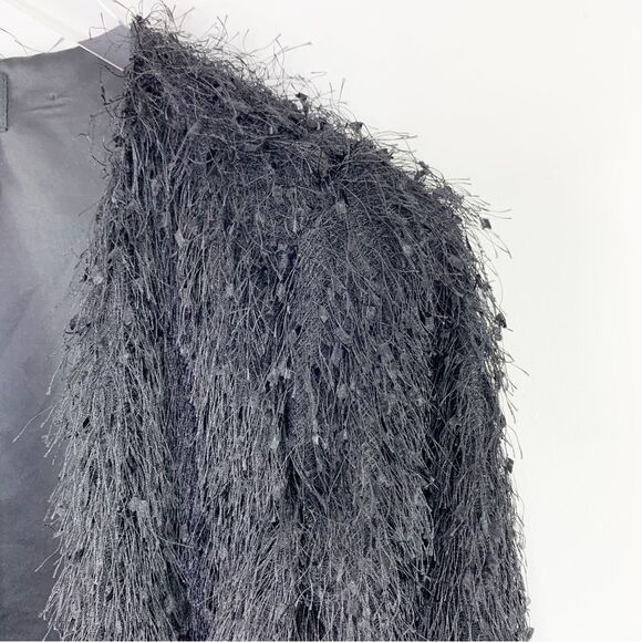 Forever21 Girls Eyelash Shag Open-Front Jacket 13/14 - Picture 4 of 10